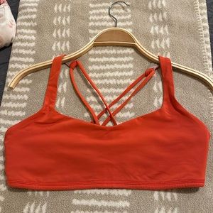 Lululemon Orange/Red Sports Bra
